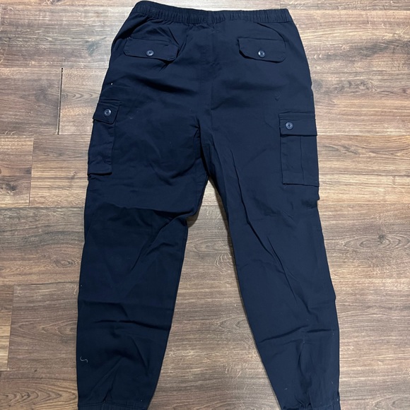 NWT Mens Navy Blue Cargo Pants Size XXL - Picture 4 of 4